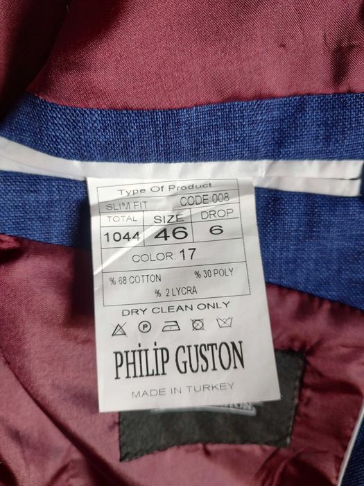Sacou slim fit Philip Guston, mărimea 46