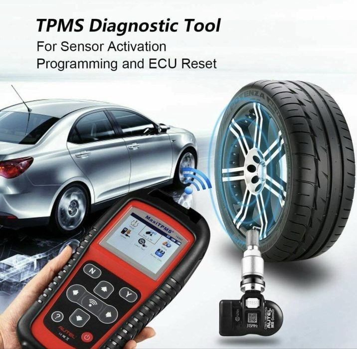 TPMS. Адаптация датчиков давления шин прошивка и программирование