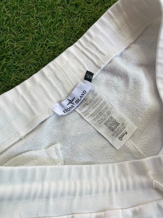 Мъжки къси панталонки : STONE ISLAND White Pant XXL