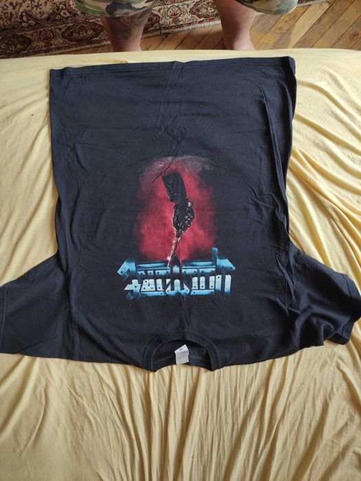 Тениски къс ръкав метъл metal heavy speed death black