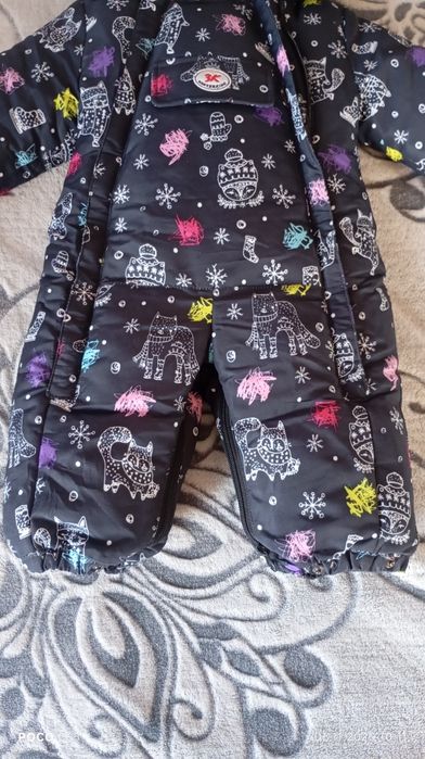 Комбинезон трансформер детский, размер 68