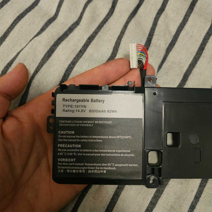 Батерия Dell 92Wh Type 191YN – Чисто нова, 0 цикъла