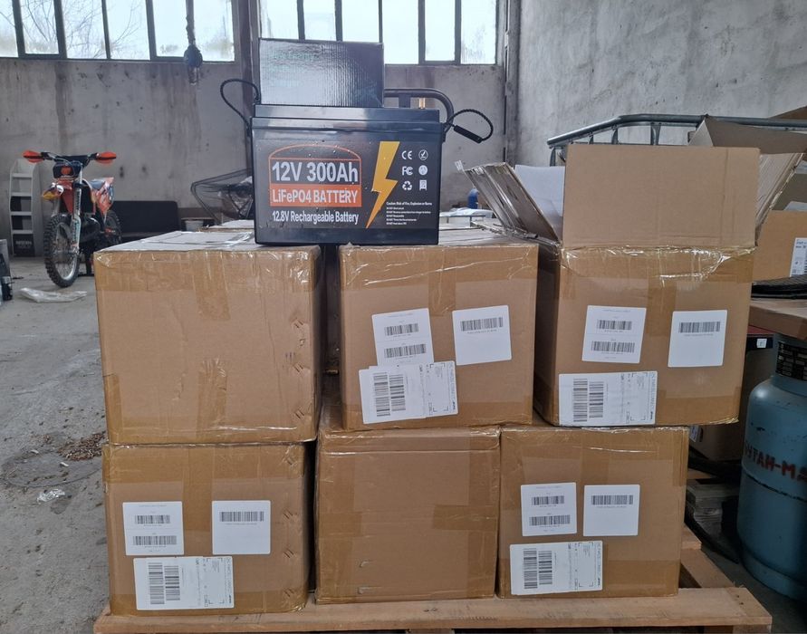 LifePO4 батерия 12V 300Ah за кемпери и фотоволтаични системи
