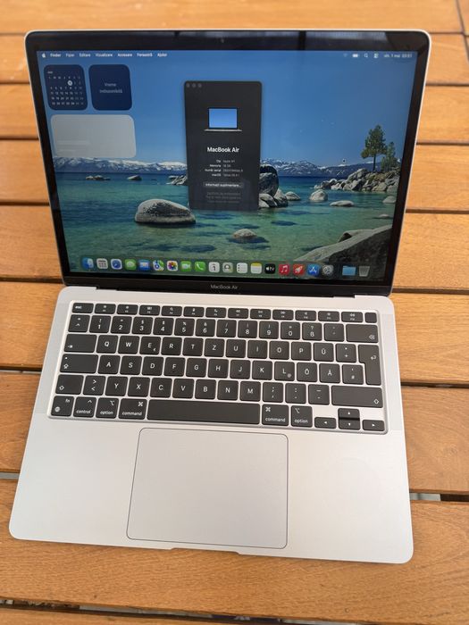 Macbook Air M1 16gb RAM cu profil MDM stare foarte buna