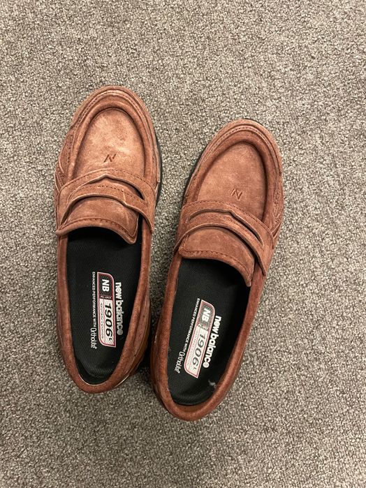 New Balance 1906L красные лоферы