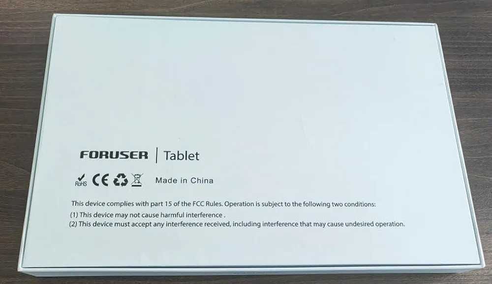 Нов FORUSER Android 14 таблет 10.4 инча 36GB RAM+256GB ROM.