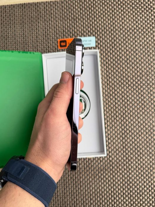 КАТО НОВ! iPhone 14 Pro MAX Лизинг от 16€/мес deep purple лилав 128Gb