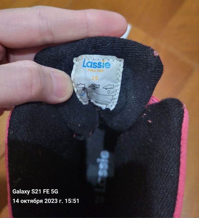 Сапоги на девочку