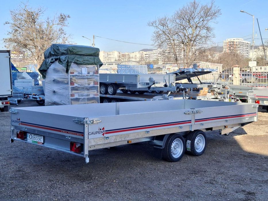 НОВО бордово ремарке GAUPEN N35-508 2 MASTER