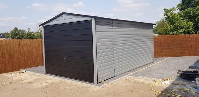 Garaj pe structura metalica 4.5 x 7.5m