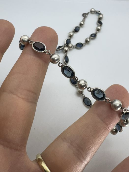 Colier din argint si cubic zirconia