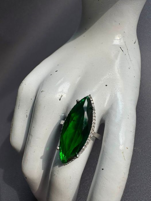 Inel din argint si cubic zirconia