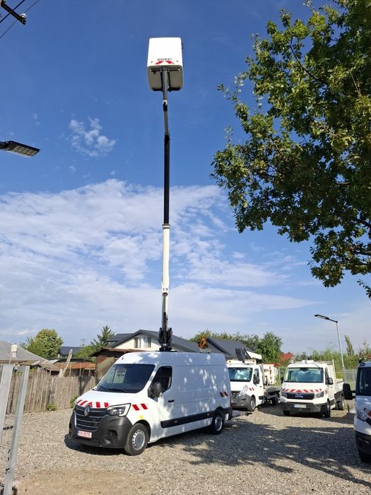 Renault Master, NACELA -PRB, 2022, H max=13,2m, TVA deductibil, A/C