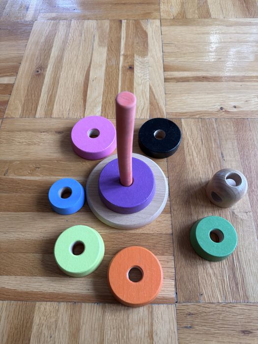 Детска ограчка - дървена кула