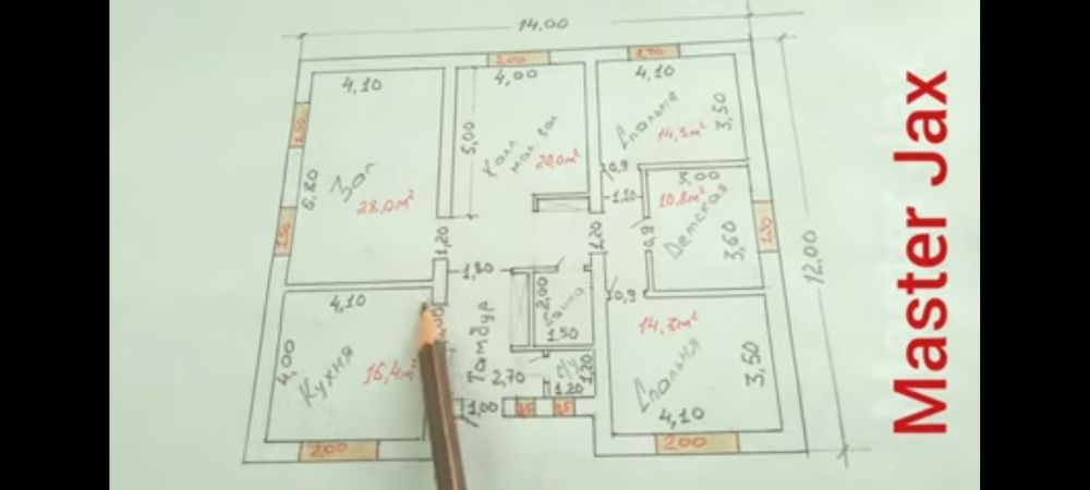 Продам недостроенный дом 12*14