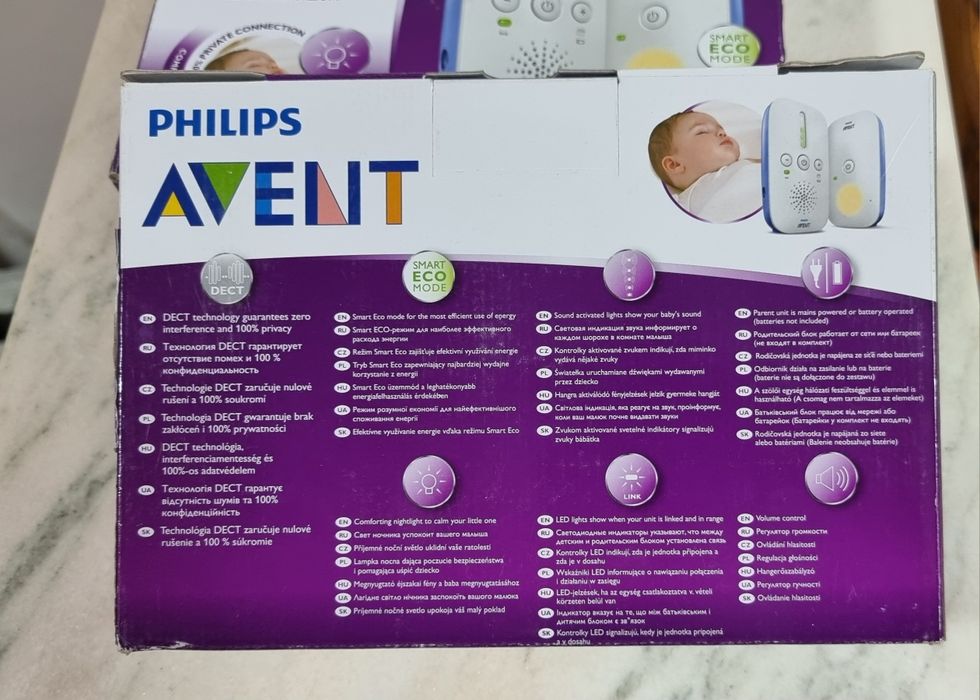 Monitor audio pentru bebelusi Philips Avent