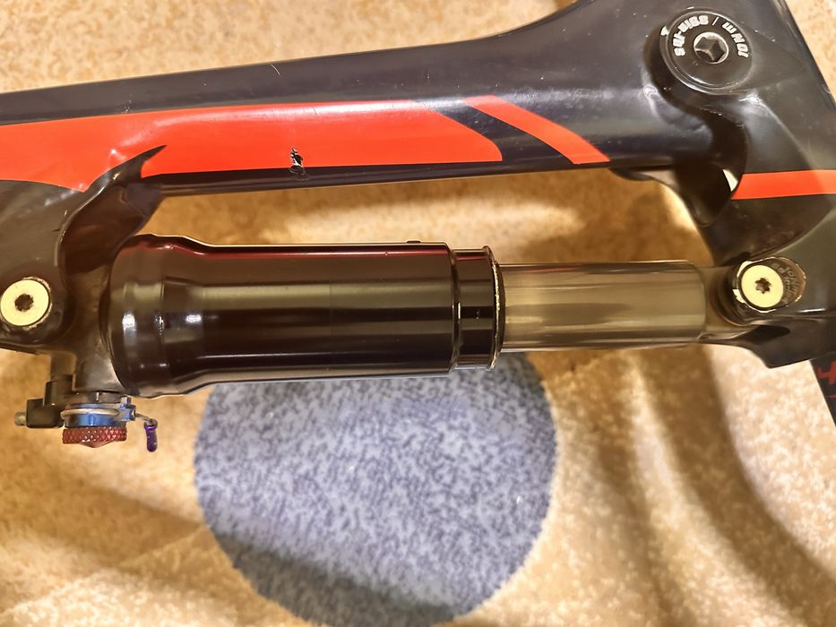 Двухподвес рама scott genius