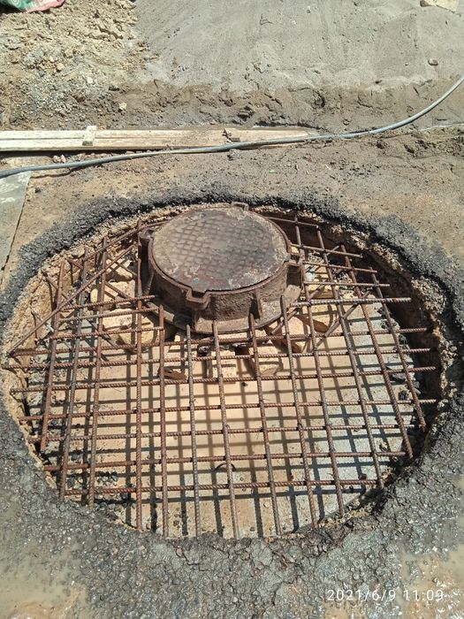 Yama qazish канализации