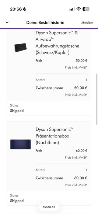 Куфарче за Dyson