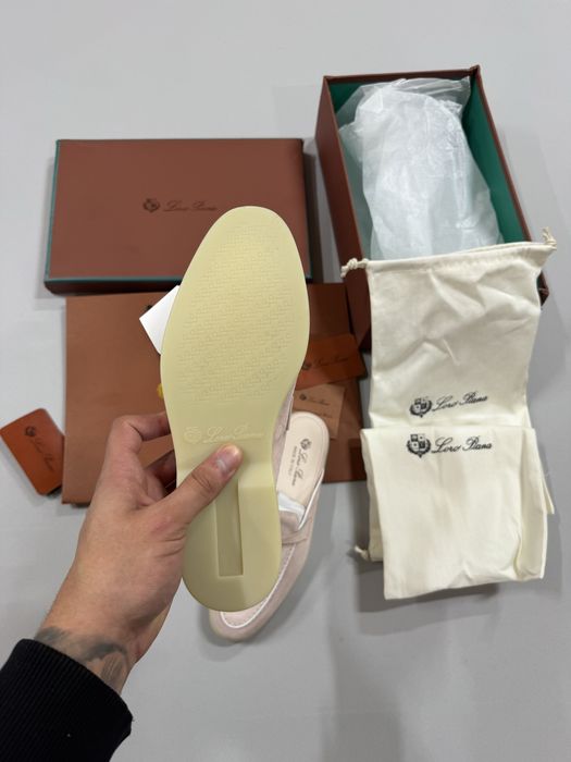 Loafer Mules Loro Piana | Papuci Loro Piana 35-40