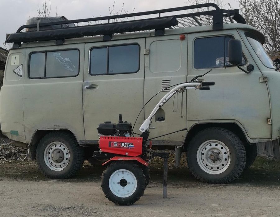 Вспашка земли мотоблоком, вспашка дачь,