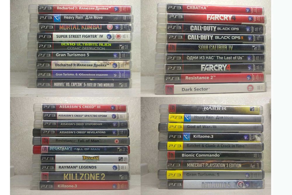 Playstation 3 диски ps3 игры