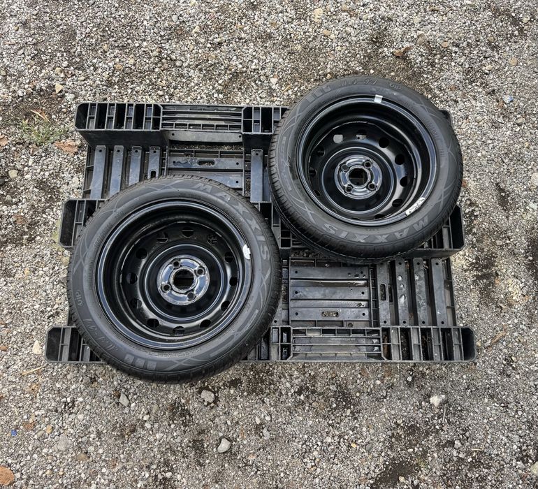 2бр.НОВИ ДЖАНТИ 14цола 4x100+ГУМИ 165/60/14-Toyota,Kia,Hyundai,Mazda