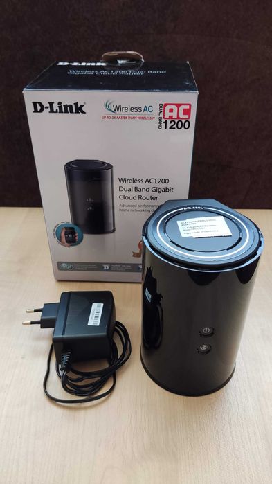 Router Wireless D-Link DIR-850L AC 867Mbps+N300Mbps,Dual Band,4porturi