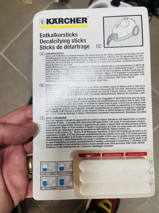 Aparat de curatat cu aburi Karcher SC 3 EasyFix, 1.513-650.0, 1900W