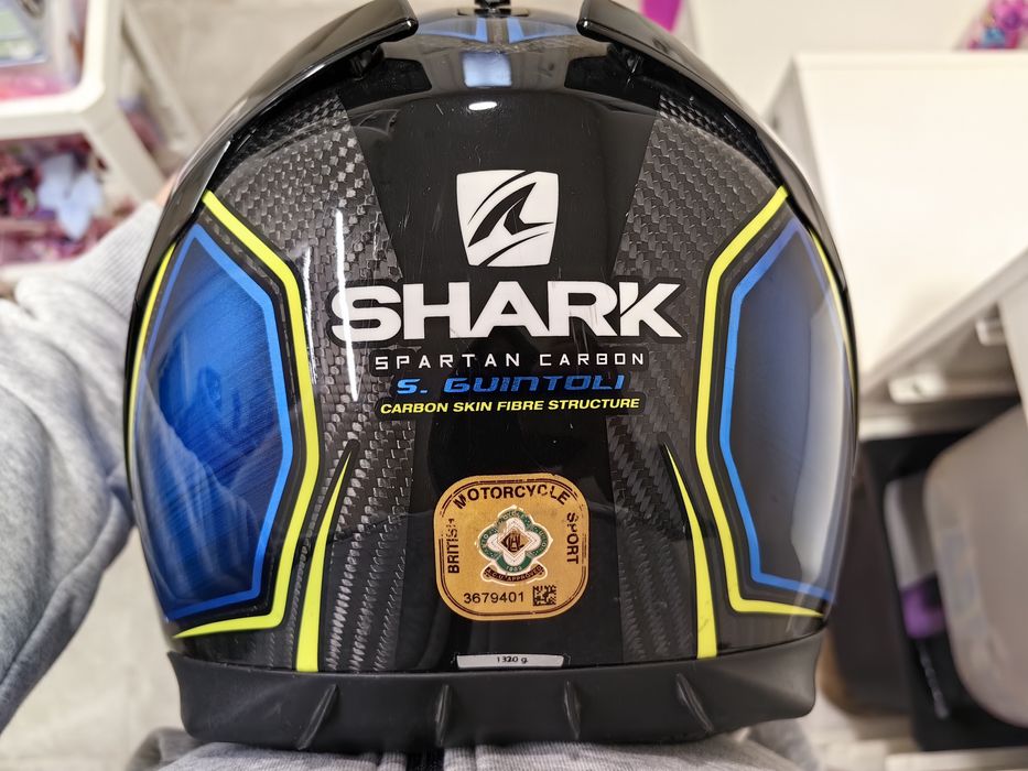 Карбонова каска Shark Spartan  размер М