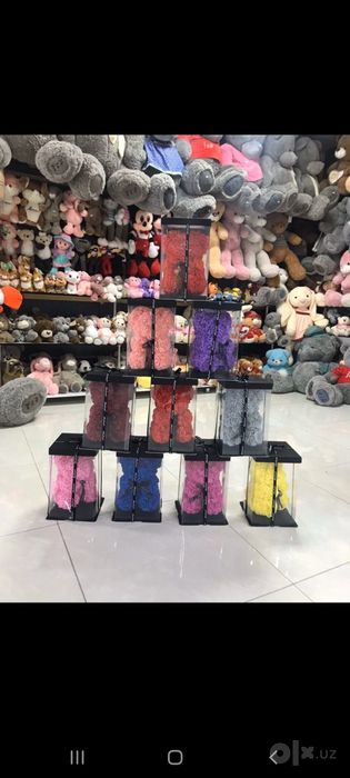 Мишка из роз 10%скидка