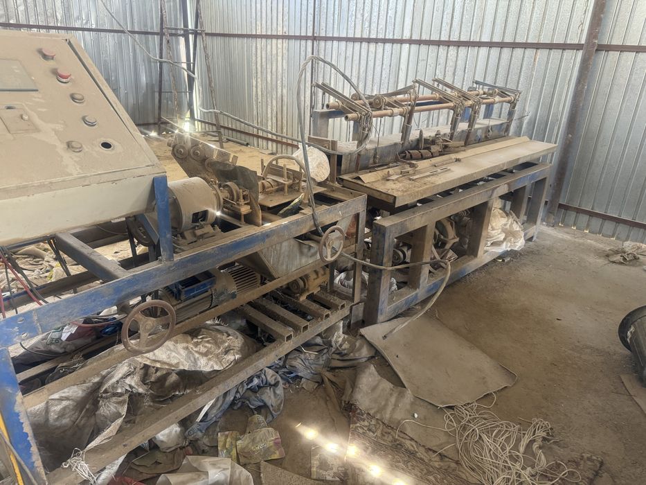 Станок плетения сетки рабица