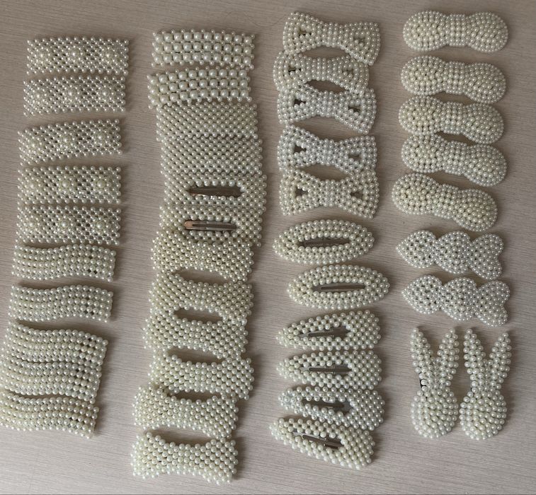 жемчужные заколки