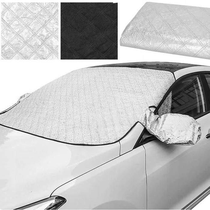 термо сенник , качествено покривало за предно стъкло и огледала ...