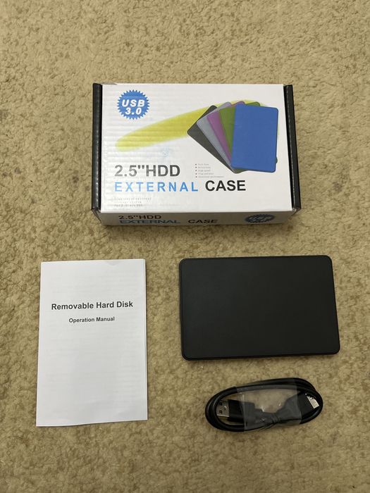 Внешний накопитель 2.5”HDD external case на 300 ГБ