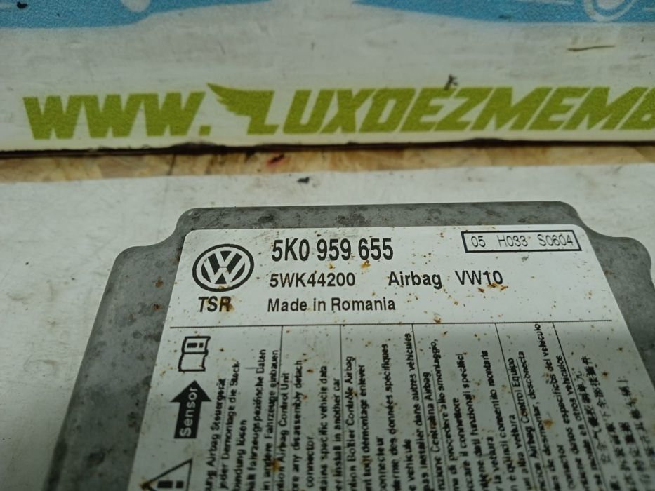 Calculator airbag 5k0959655 Volkswagen VW Golf 6 [2008 - 2015] 1.4 ts