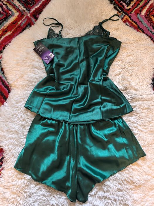 Lenjerie de noapte satinată, M