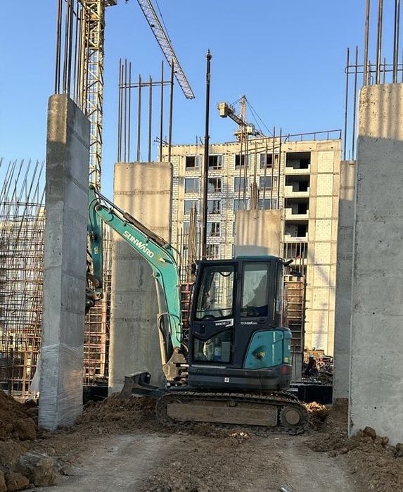 Аренда услуга заказ мини экскаватор блоха