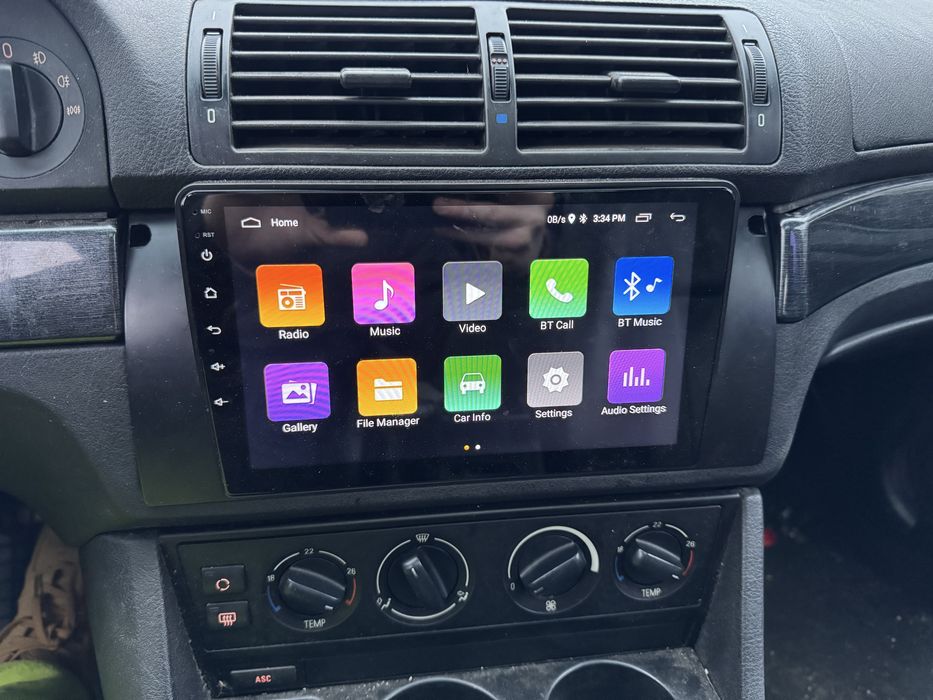 Navigație Android BMW E39 | GPS | Bluetooth | Ecran mare