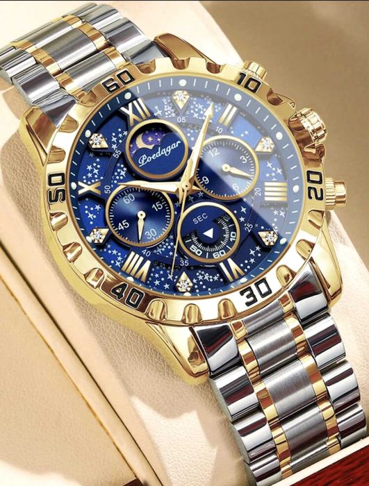 Мъжки луксозен кварцов часовник