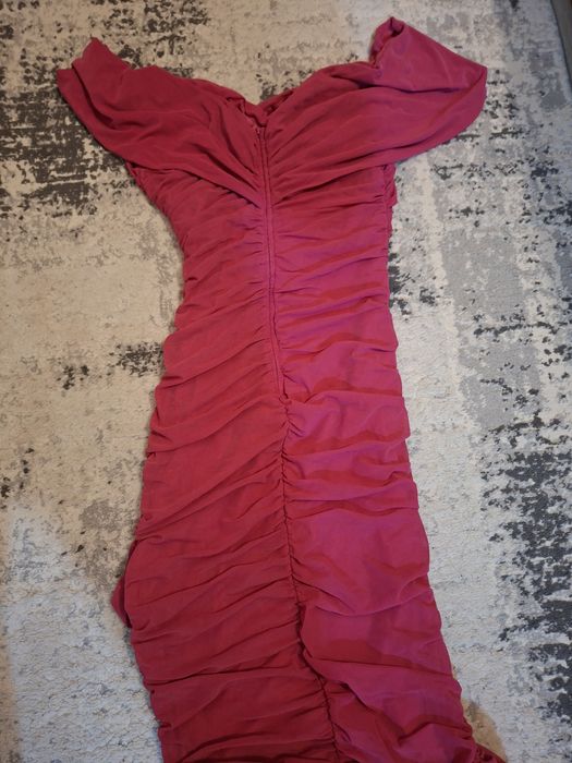 Rochie roz fucsia marime universala