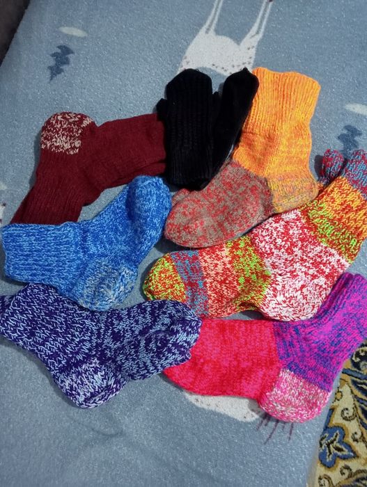 Детские и взрослые носочки