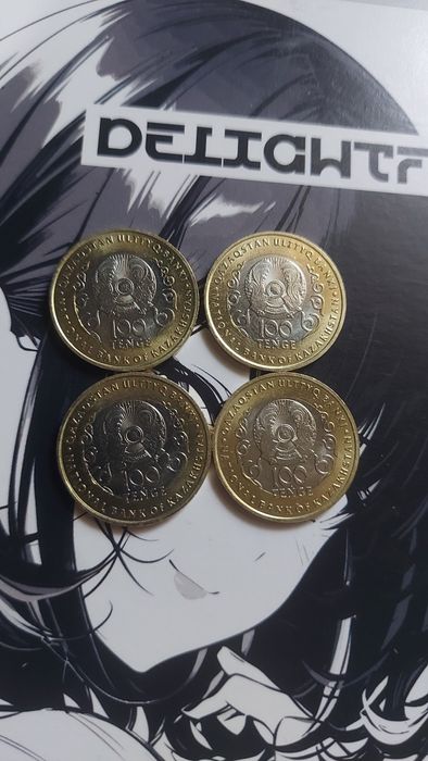 КМонеты 100 тенге 30 Лет