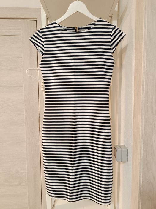 Rochie mulata, albă cu dungi măsura S/M