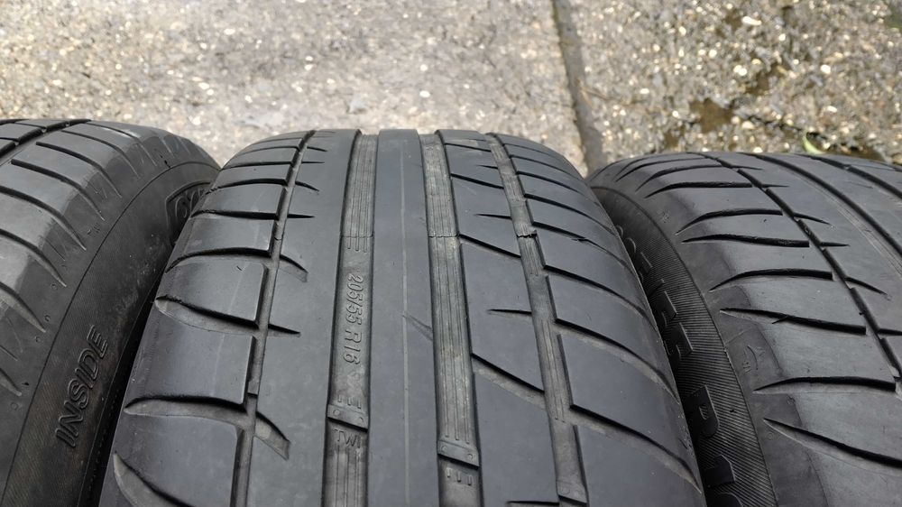 Jante aliaj+anvelope VARA 2023, roti 5x108; 205 55 16 FORD FOCUS ,C MAX,MONDEO , S MAX, CONECT ETC