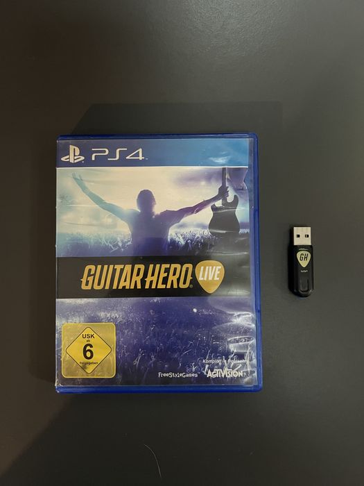 Set Guitar Hero Live PS5/PS4+ 2 Chitare+ stick