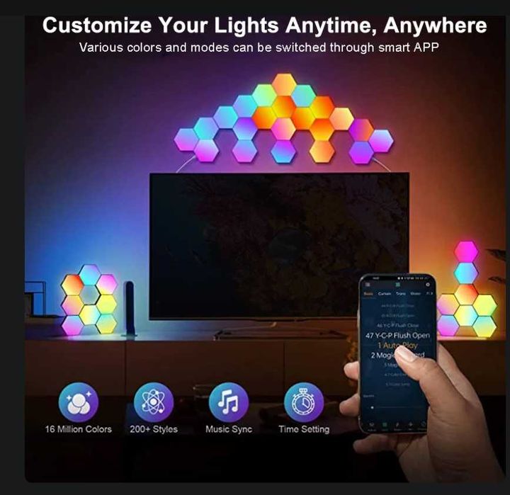 RGB Лед Панели за декорация и гейминг гр. София Люлин 1 • OLX.bg