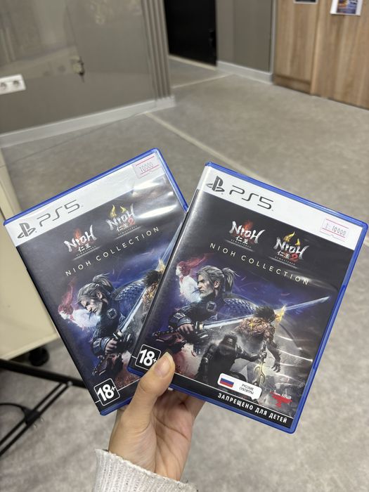 Диски Nioh Collection на PS5 в отличном состоянии