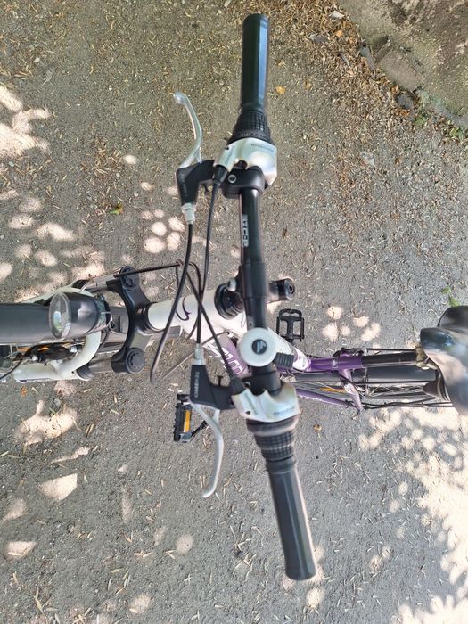 Bicicleta copii roti 24 suspensie pe fata