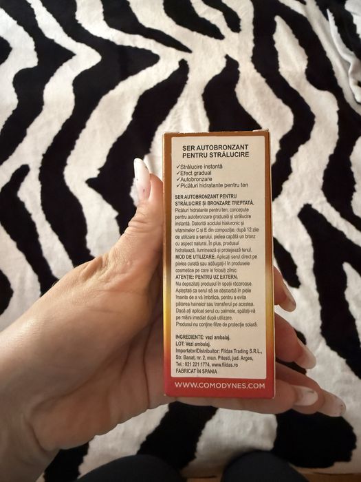 Set autobronzant